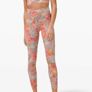 Lululemon Align High Rise Pant 25” Inflorescence Multi